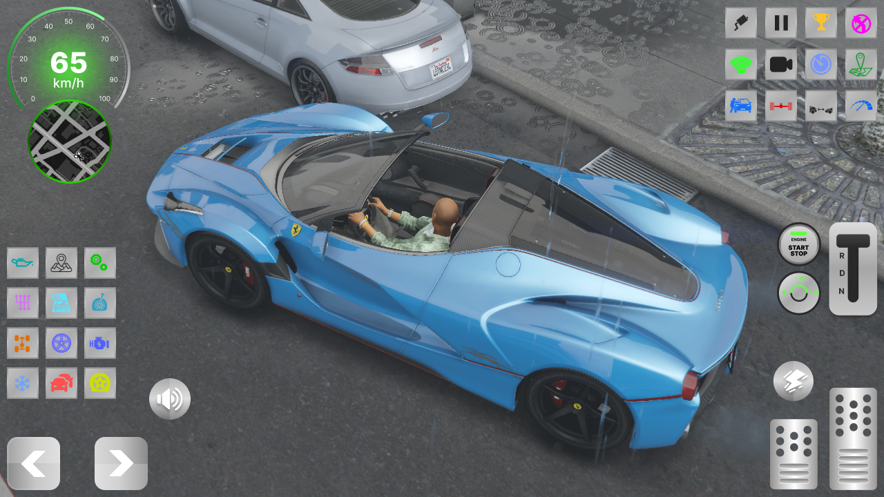 Ferrari LaFerrari Supercar Max Game Screenshot