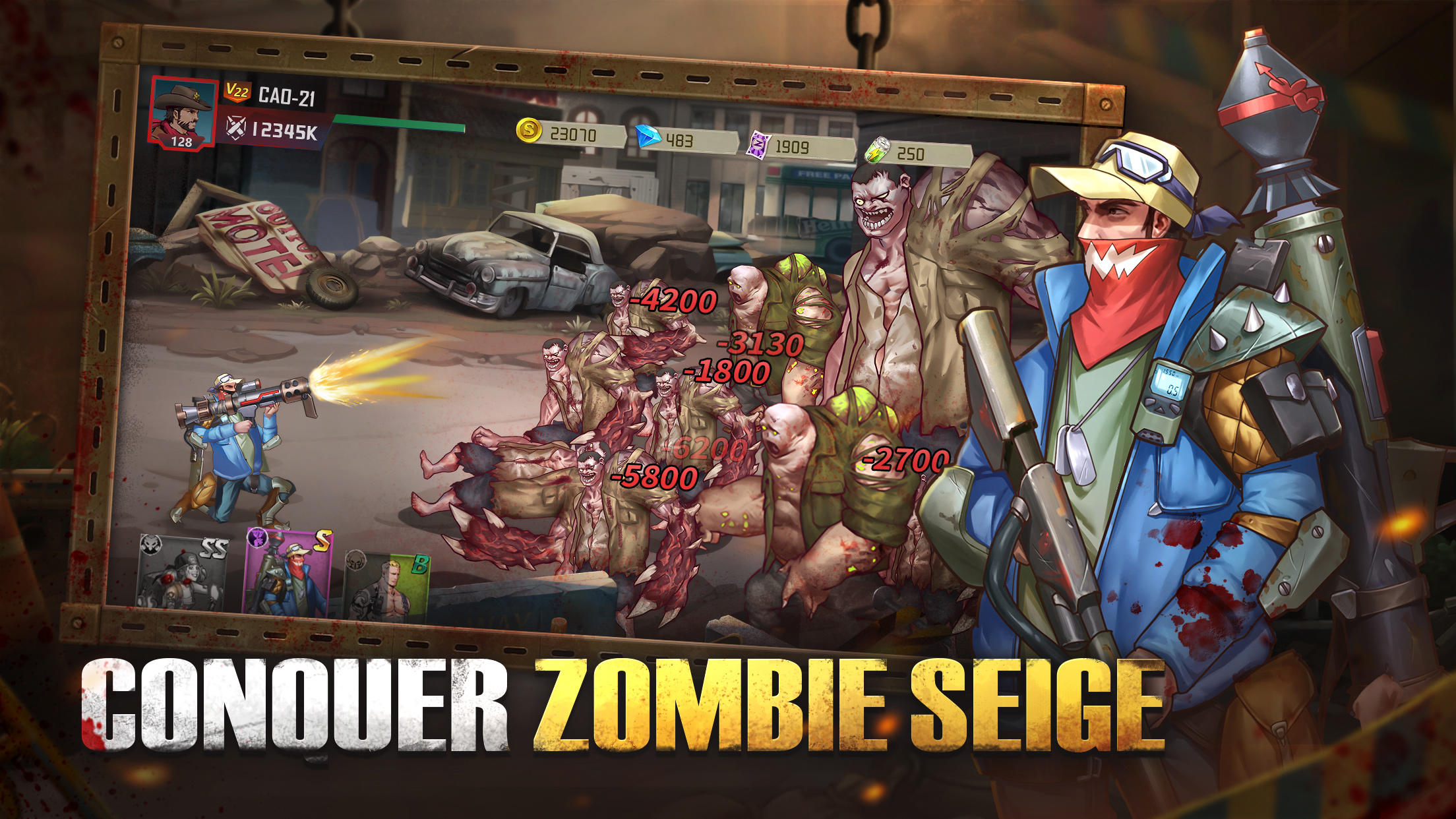 State of Zombie: Idle RPG 게임 스크린 샷