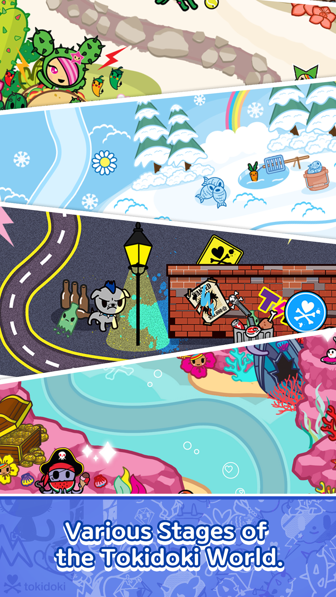 tokidoki frenzies : Match 3 Puzzle Game Screenshot