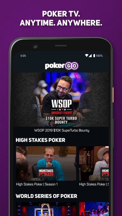 Screenshot 1 of PokerGO: Stream Poker TV 39.0269