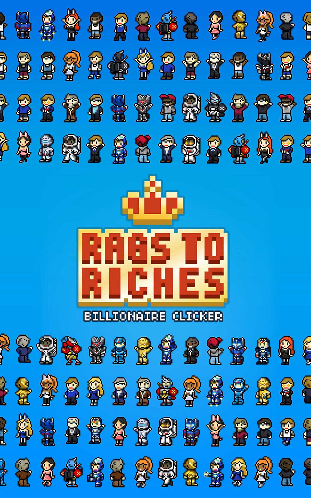 Screenshot of Rags to Riches : Billionaire Clicker