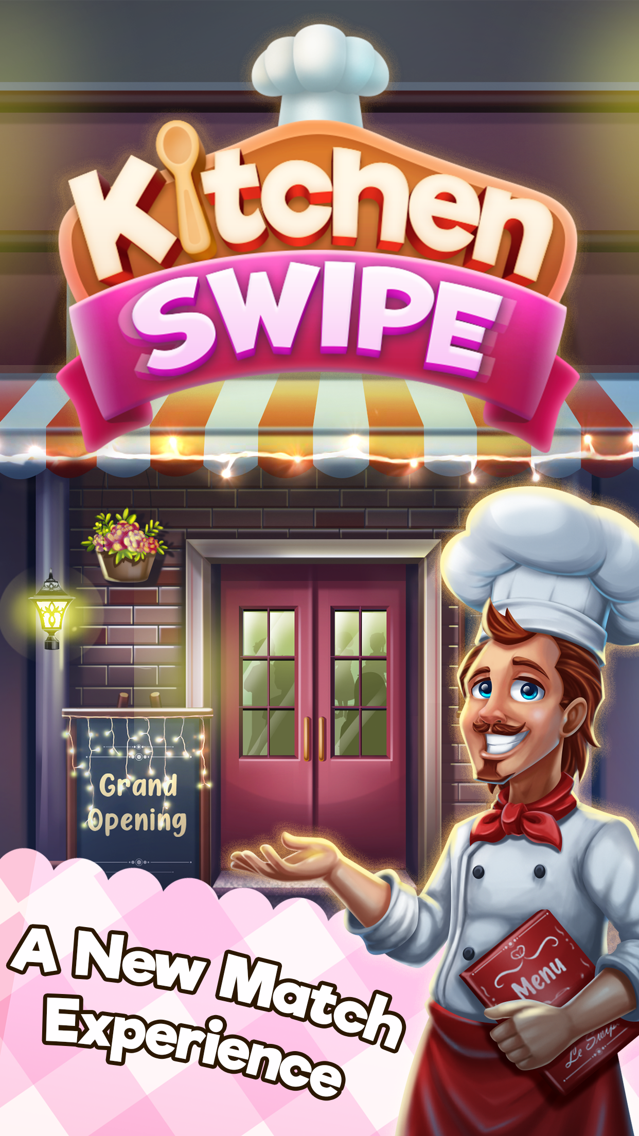 Screenshot 1 of Kitchen Swipe - Swipe 3 Puzzle 0.4.52