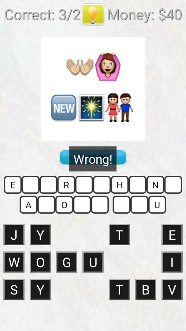 Screenshot of One Direction Emoji Songs Quiz