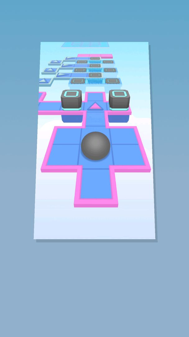 Screenshot of Fast Rolling:The ball in the sky