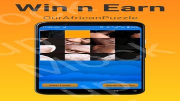 African Tile Puzzle n Win Big Game Screenshot