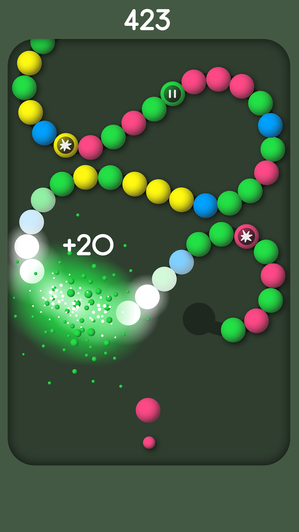 Snake Balls Game Screenshot