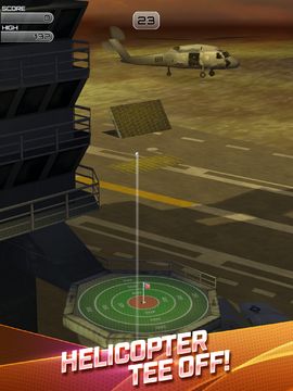 Скриншот игры Flick Golf Extreme