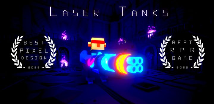 Banner of Laser Tanks: Pixel RPG 