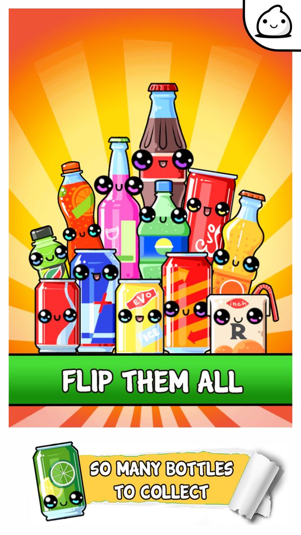 Screenshot of Bottle Flip Evolution - 2k18 Idle Clicker Game