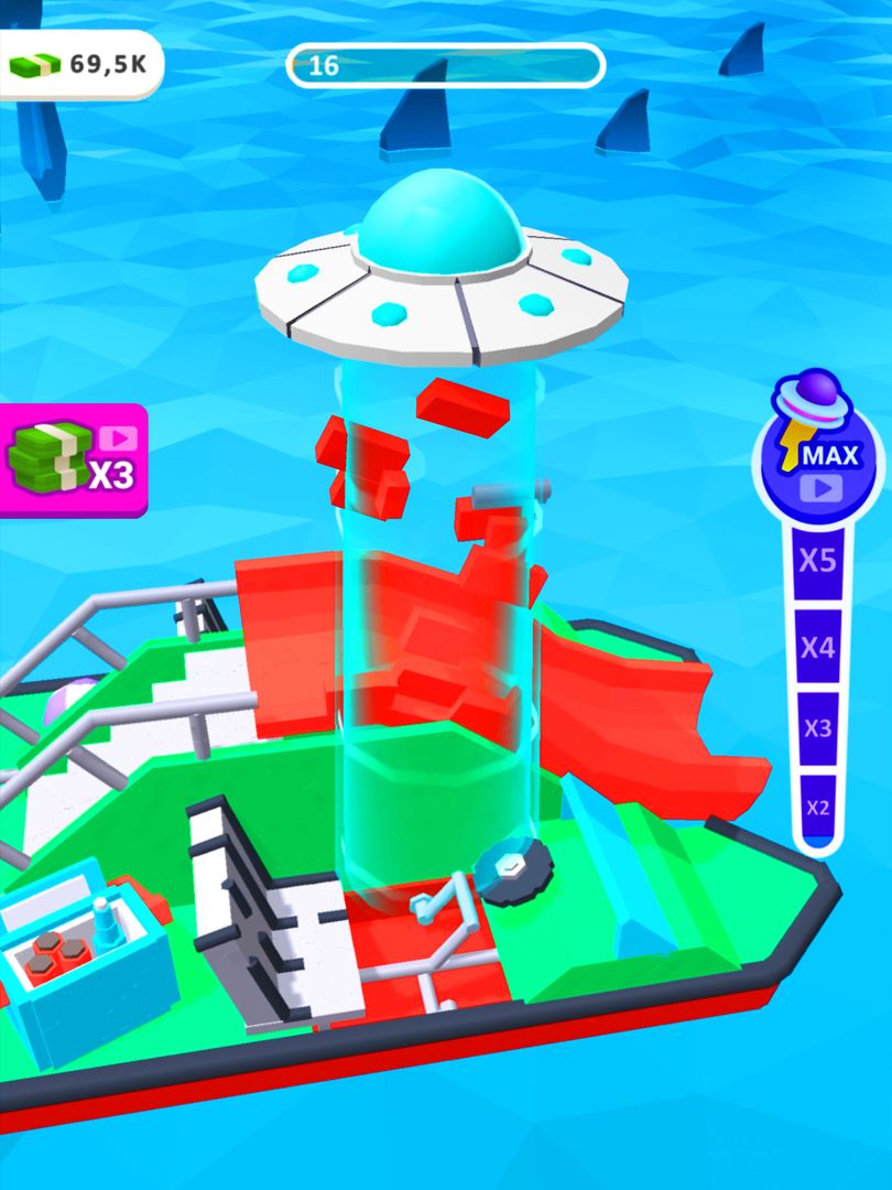 UFO Money: Crazy Flying Saucer screenshot game