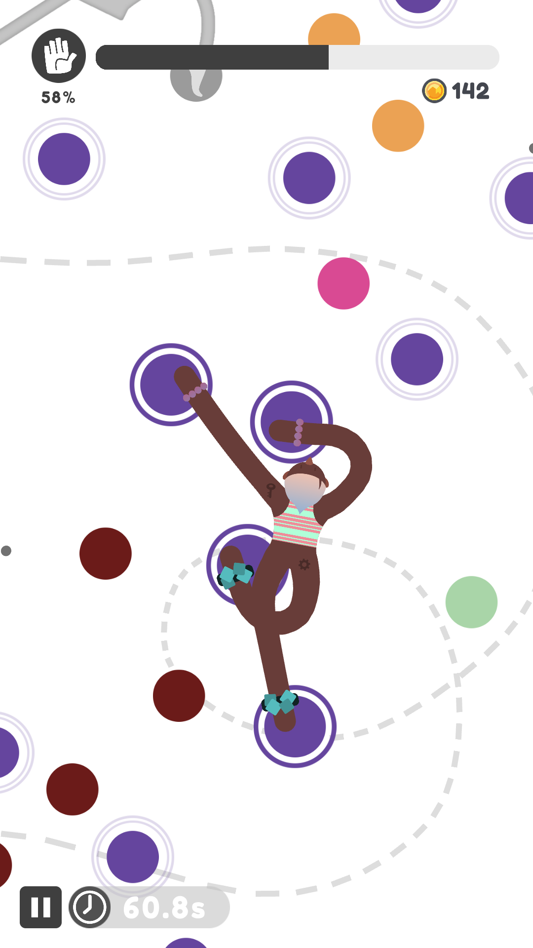 Nood Climbrs ภาพหน้าจอเกม