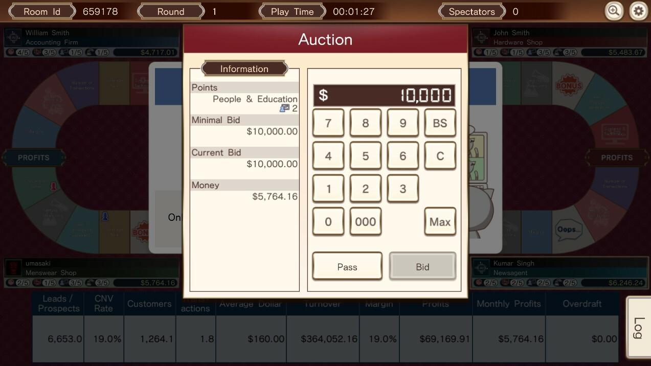 The Leverage Game Business Edition screenshot game