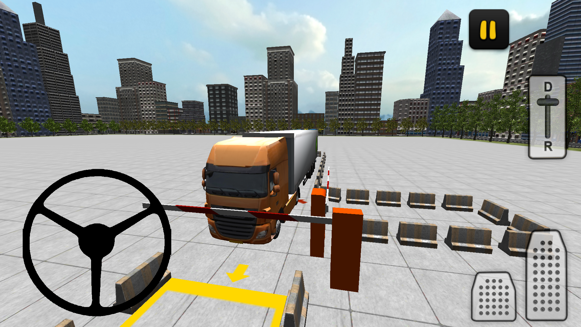 Truck Parking Simulator 3D Game Screenshot