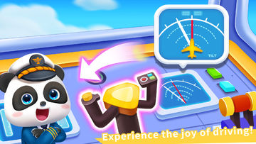 Скриншот игры Baby Panda's Airport