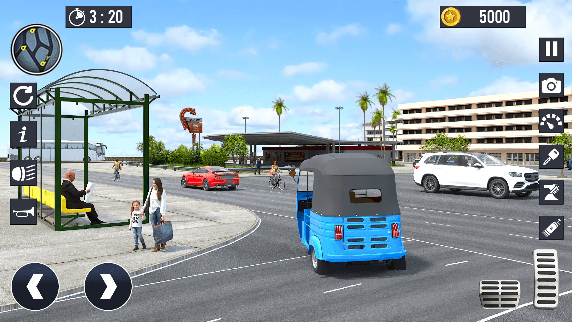 Screenshot 2 of Rickshaw Driver Tuk Tuk Game 