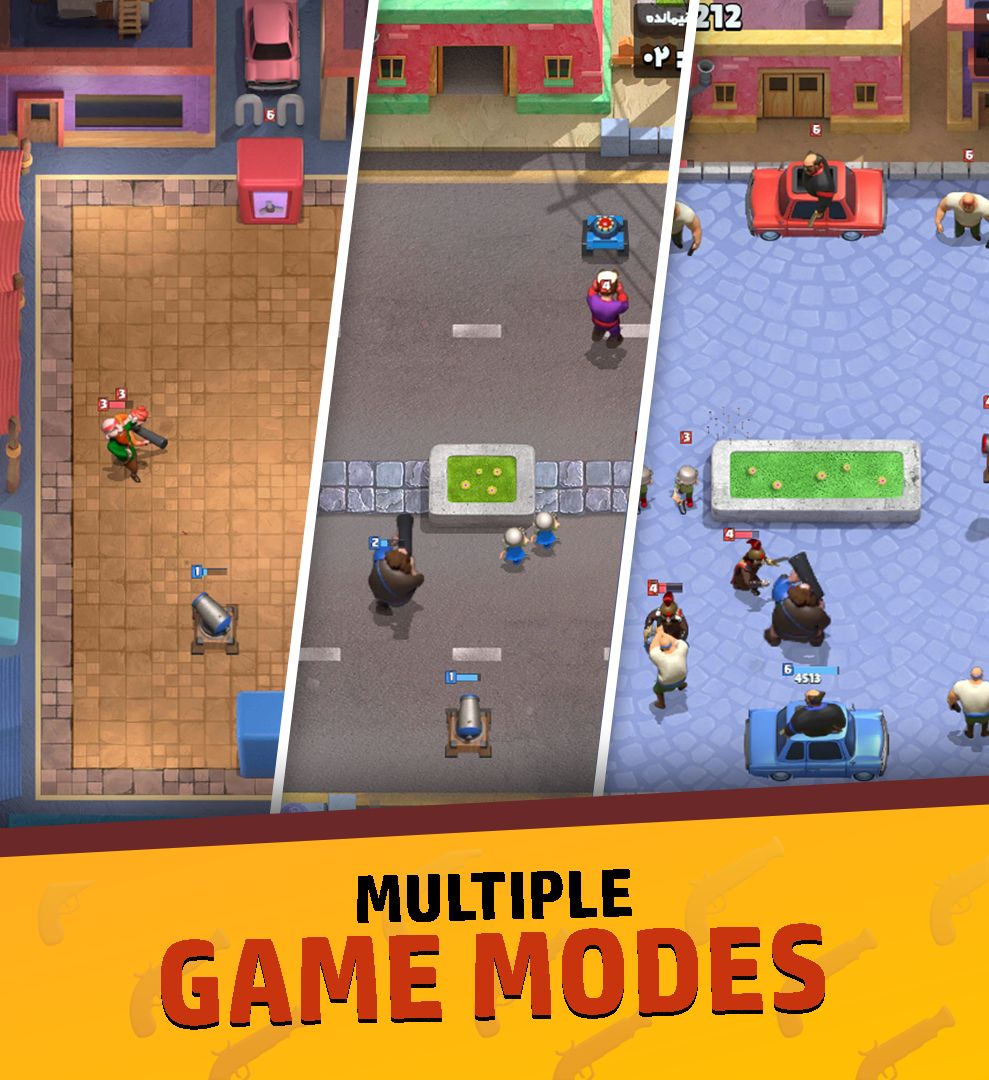 Boom City: Multiplayer Defense ภาพหน้าจอเกม