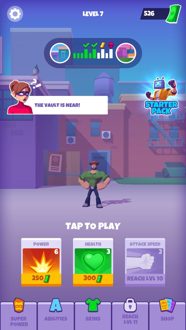 Invincible Hero screenshot game