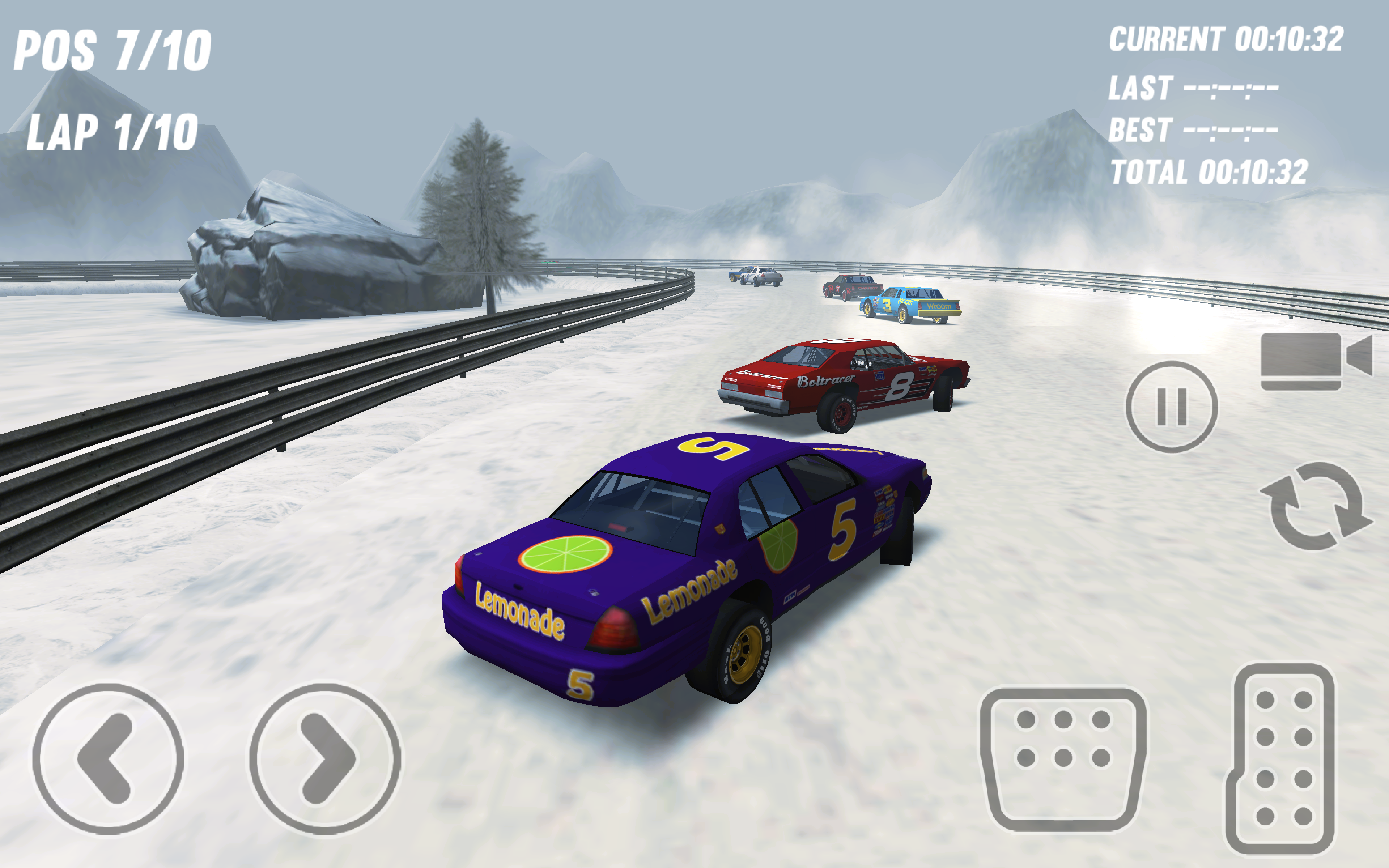 Dirt Track Stock Cars Game Screenshot