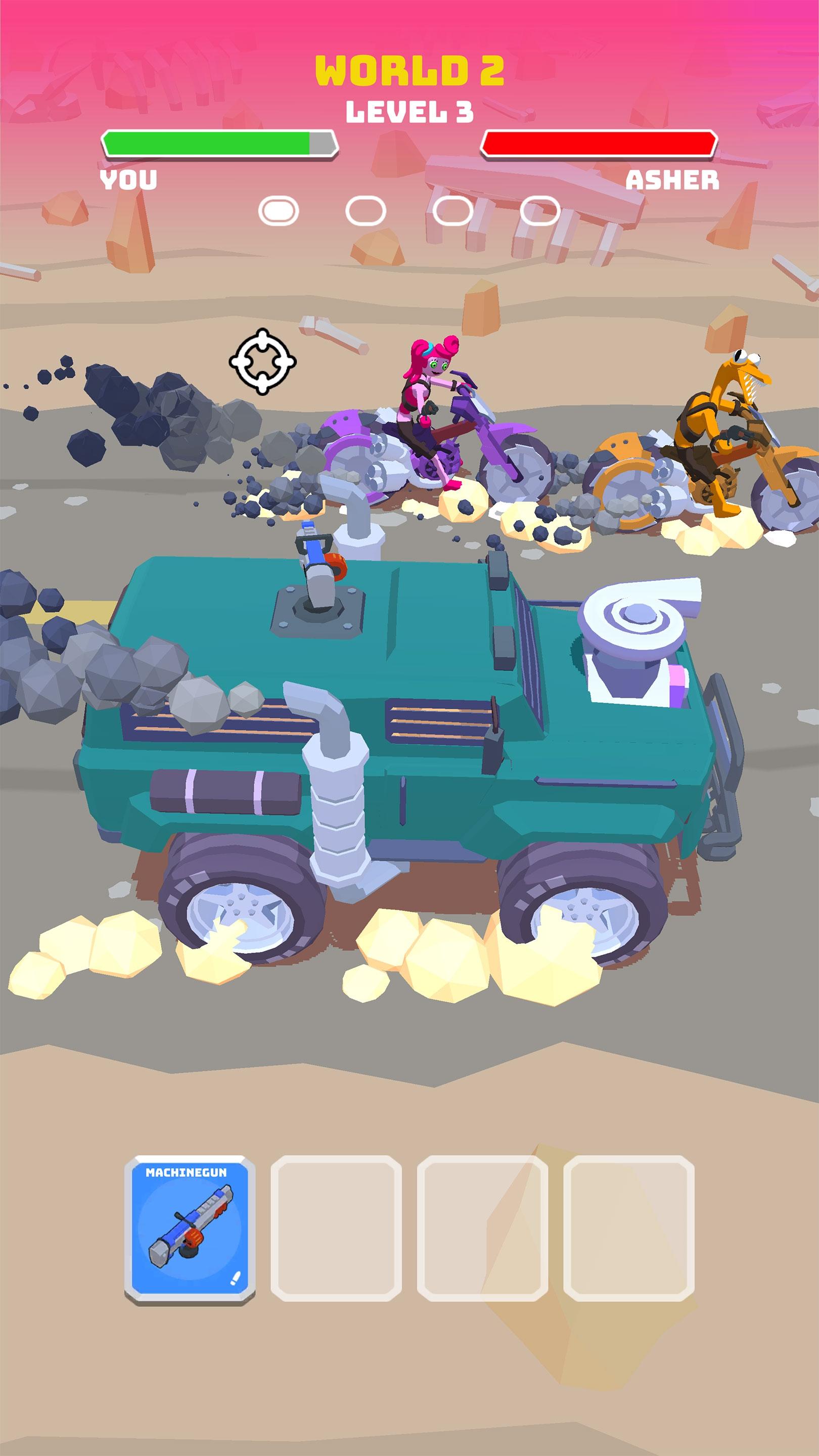 Screenshot of Survivor In Rage Road