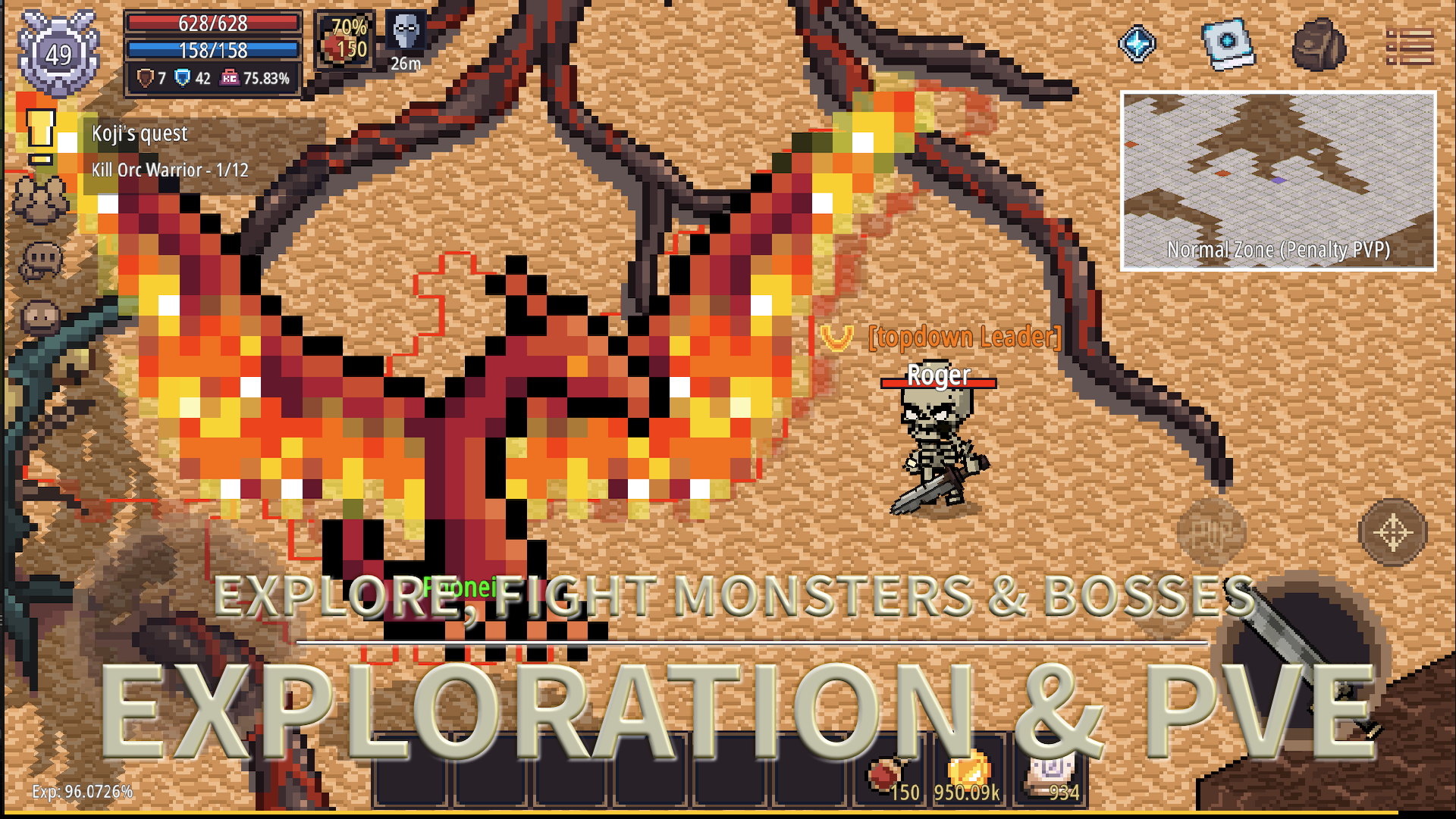 Rising Clans MMORPG: Soul like Game Screenshot