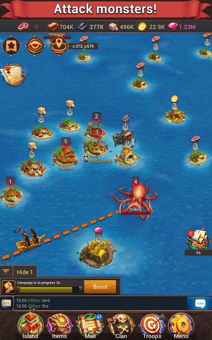 Pirate War: Age of Strike遊戲截圖