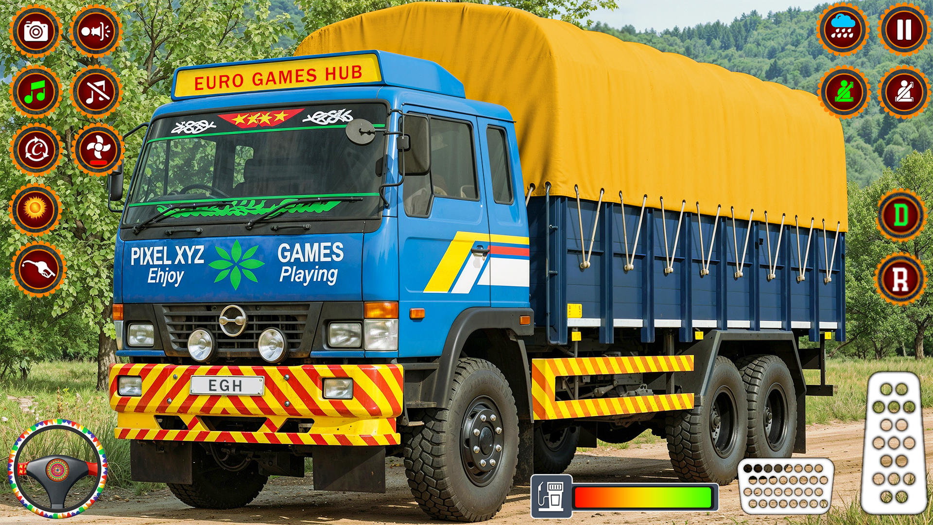Offroad Indian Truck Game Game Screenshot