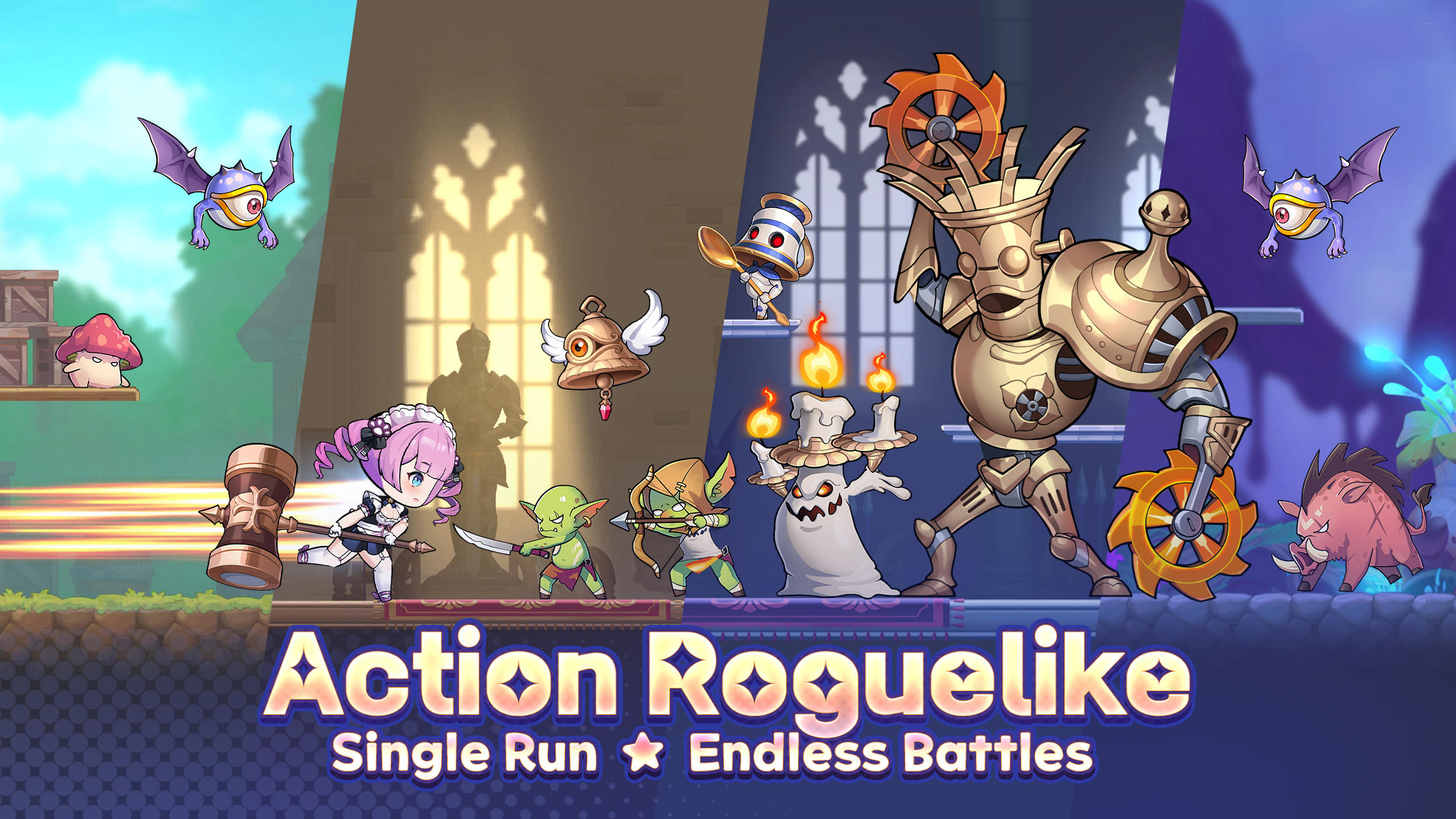 Hero Blitz: RPG Roguelike Game Screenshot