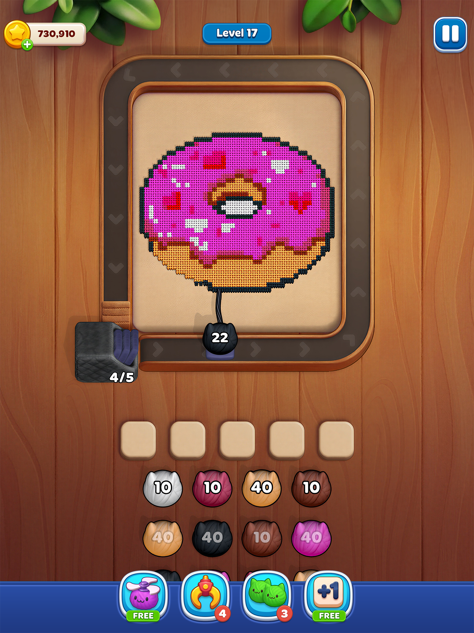 Yarn it! Game Screenshot