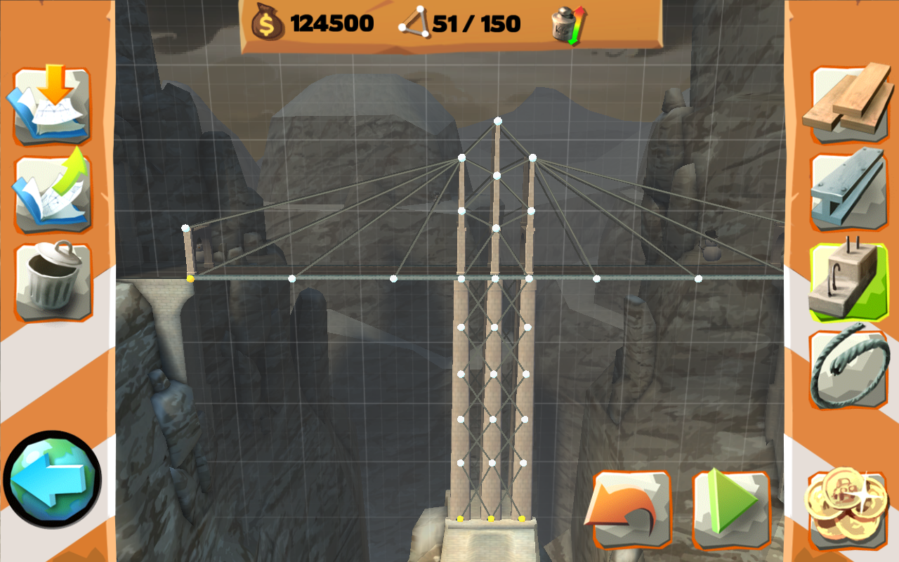 Bridge Constructor Playground  Game Screenshot