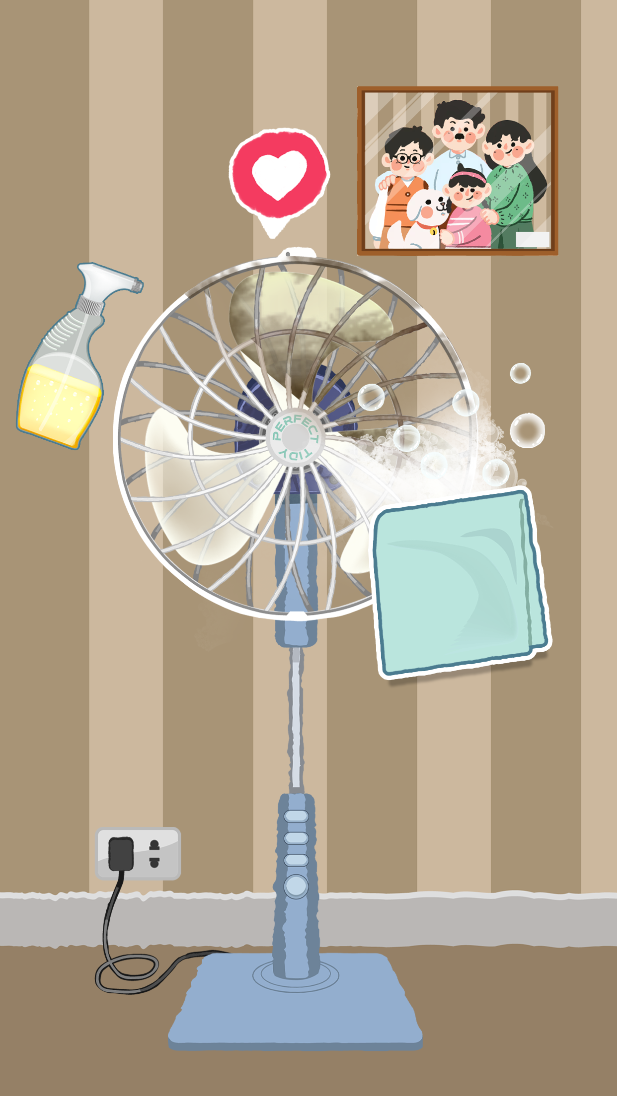 Perfect Tidy Game Screenshot