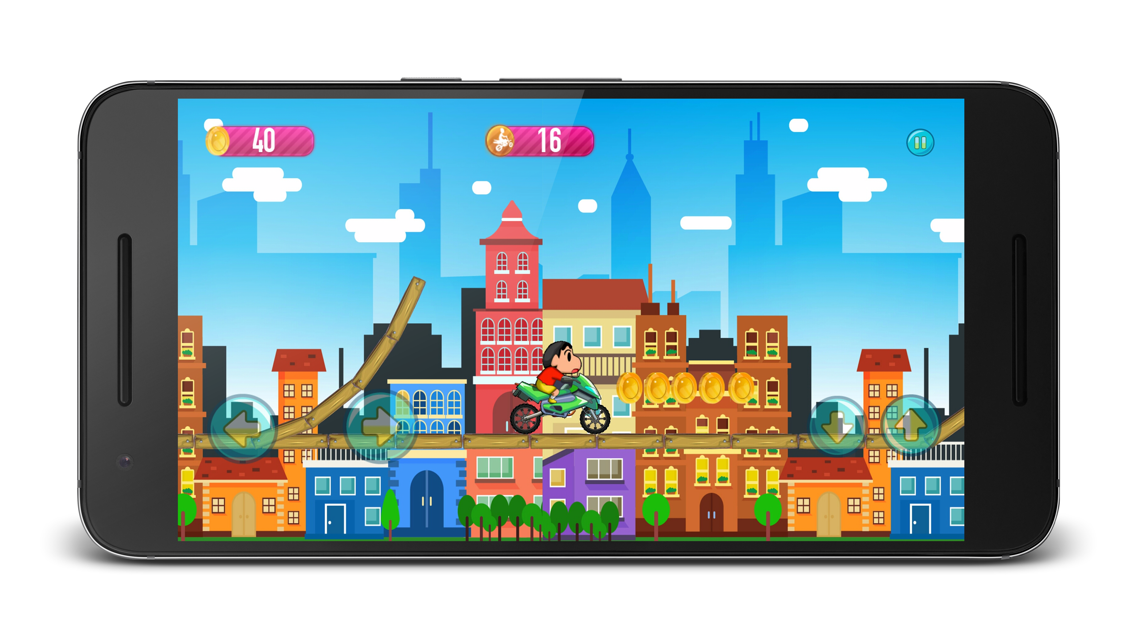 Shin Bike Rider ภาพหน้าจอเกม