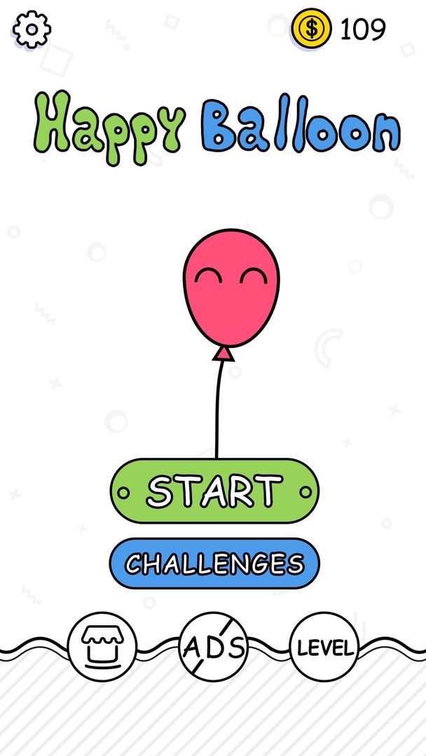 Screenshot of Happy Balloon - Free Casual Physical Puzzle Game