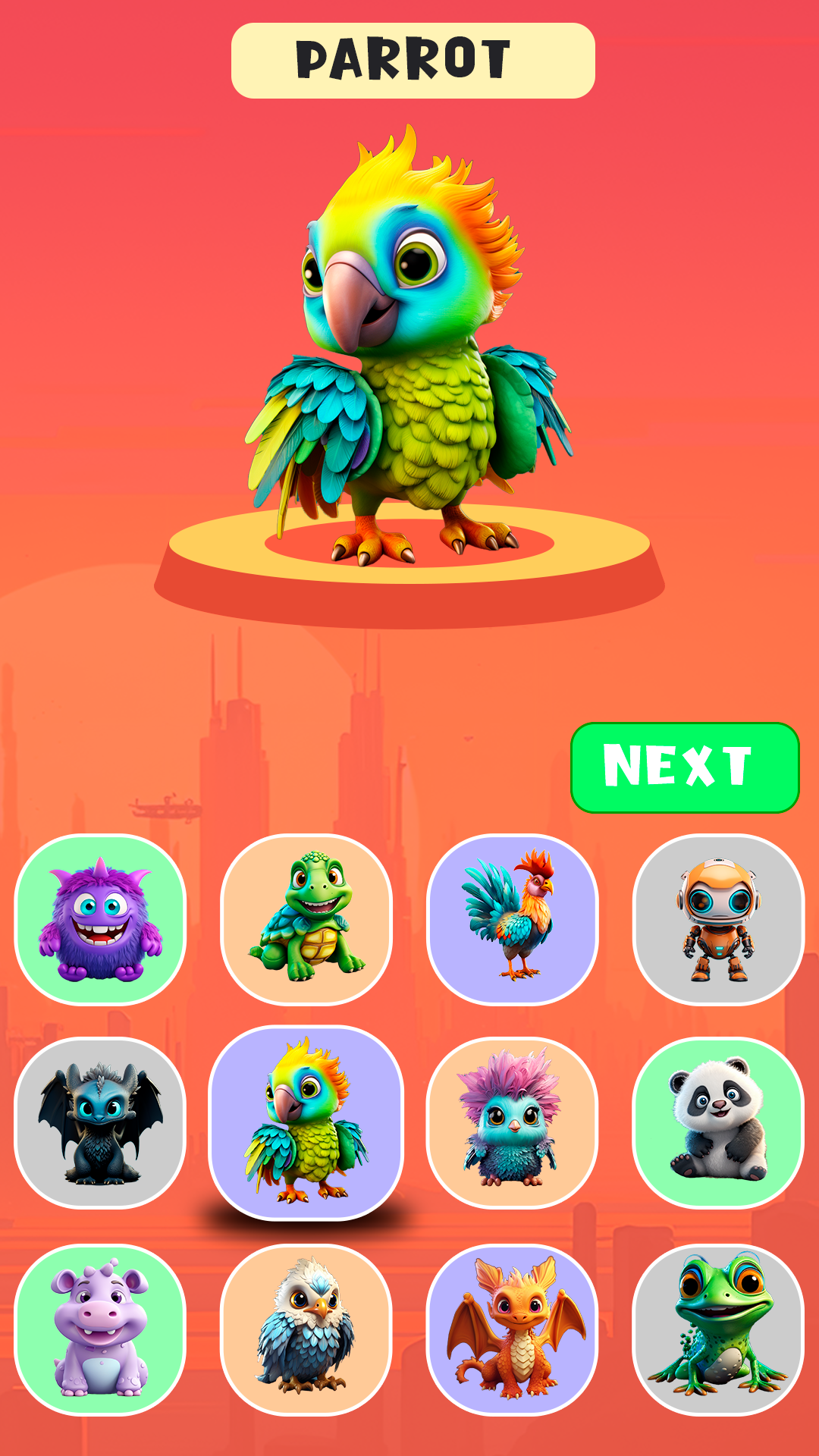 Cuplikan Layar Game AI Mix Animal Hybrid Generator