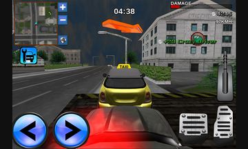3D City Taxi Driving Mania Game Screenshot