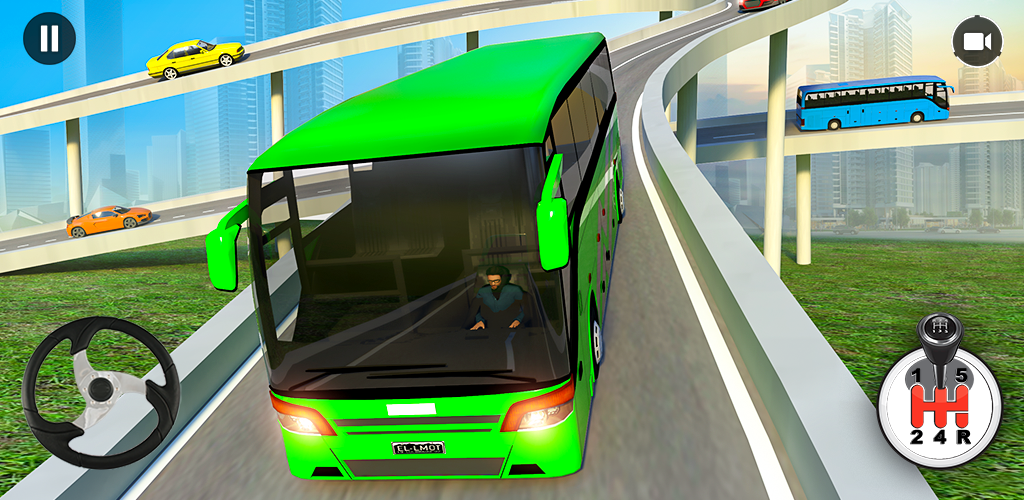 Banner of City Bus Simulator Driver Game 