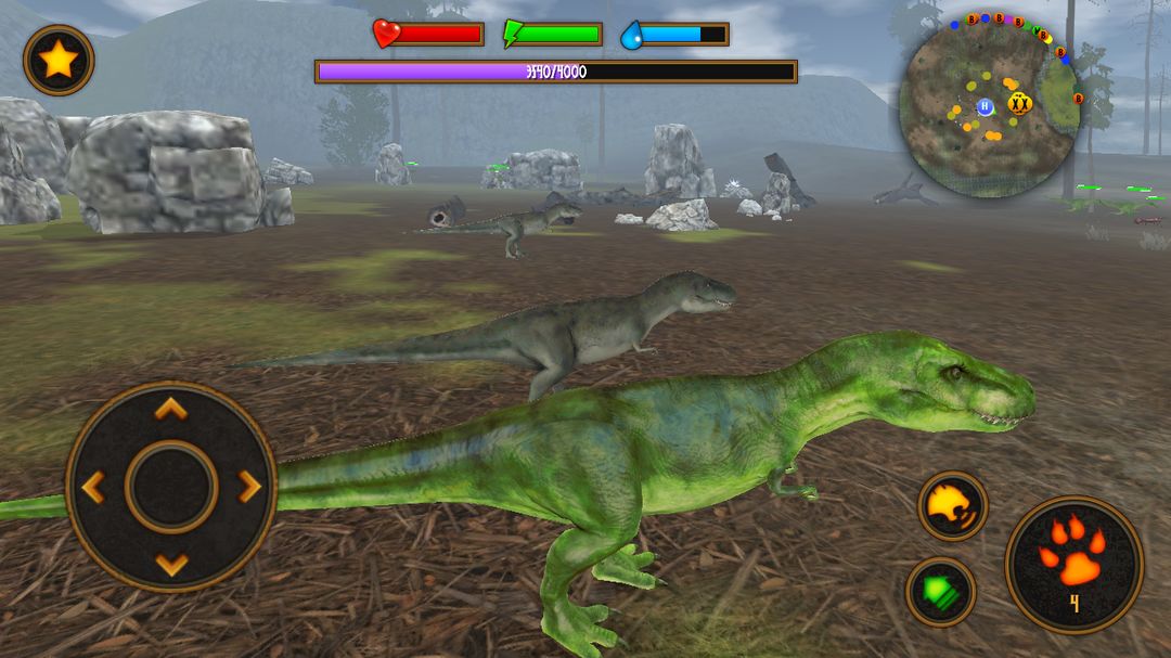 Clan of T-Rex screenshot game