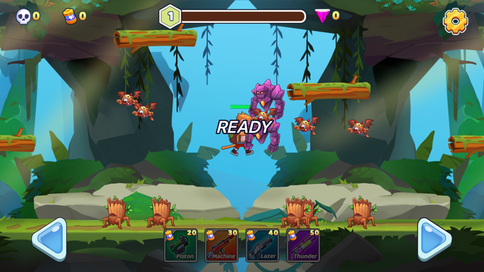 Monkey Survivor Game Game Screenshot