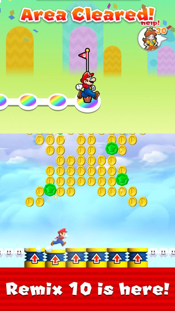 Super Mario Run screenshot game