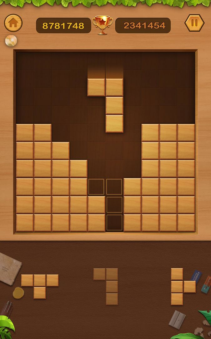 Wood Block Puzzle 2019 screenshot game