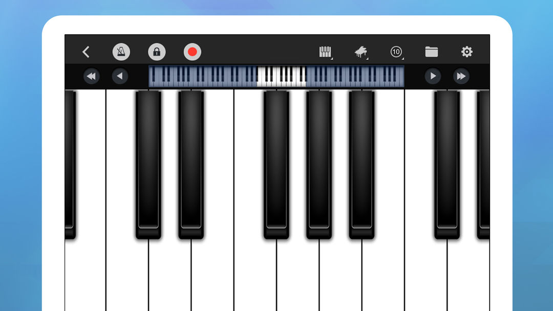 Screenshot of Perfect Piano