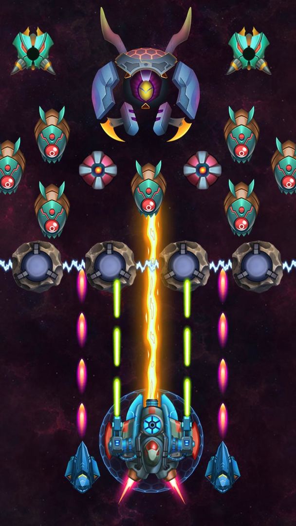 Galaxy Shooting screenshot game
