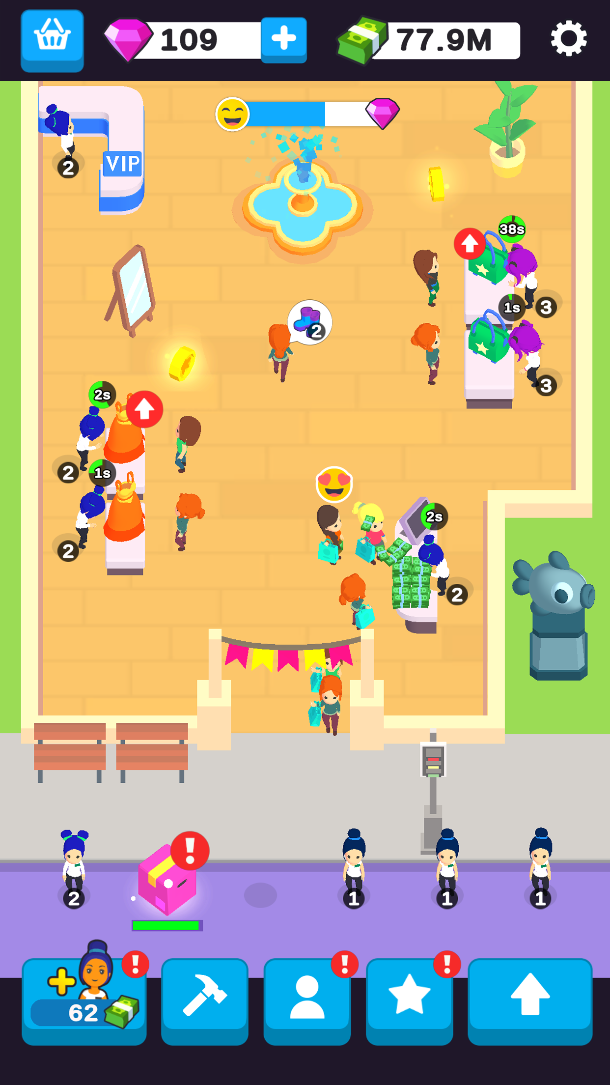 My Fashion Shop Game Screenshot