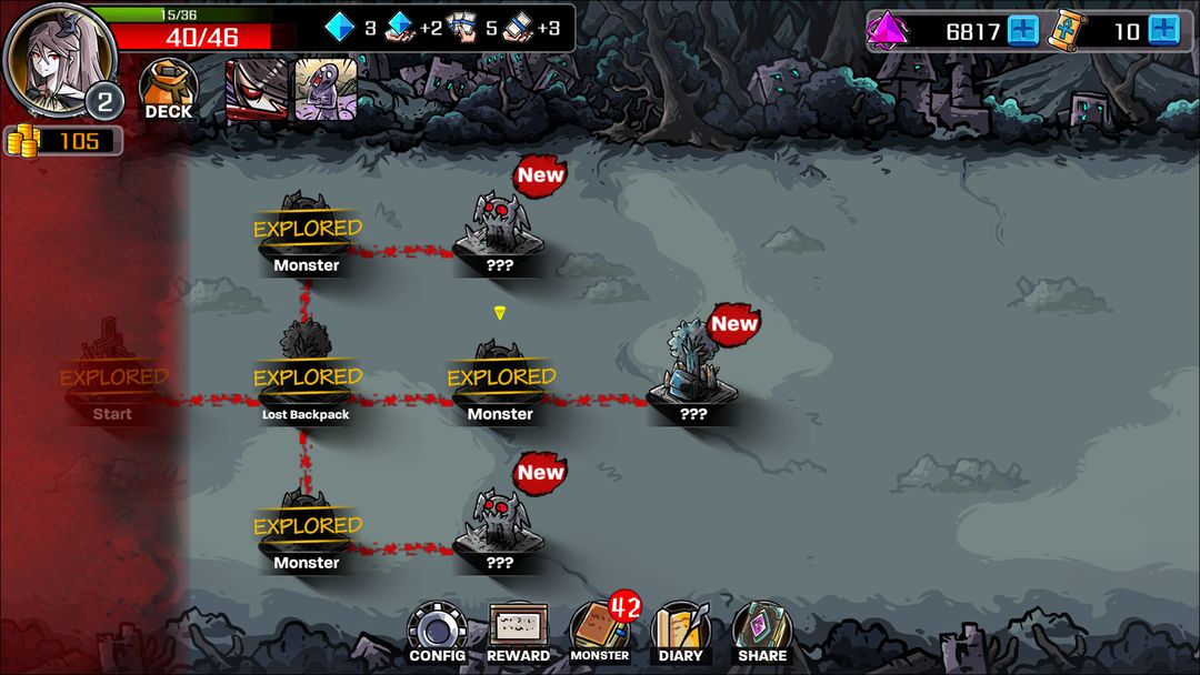 洛菲斯Roguelike-卡牌RPG，黑暗地牢生存游戏 screenshot game