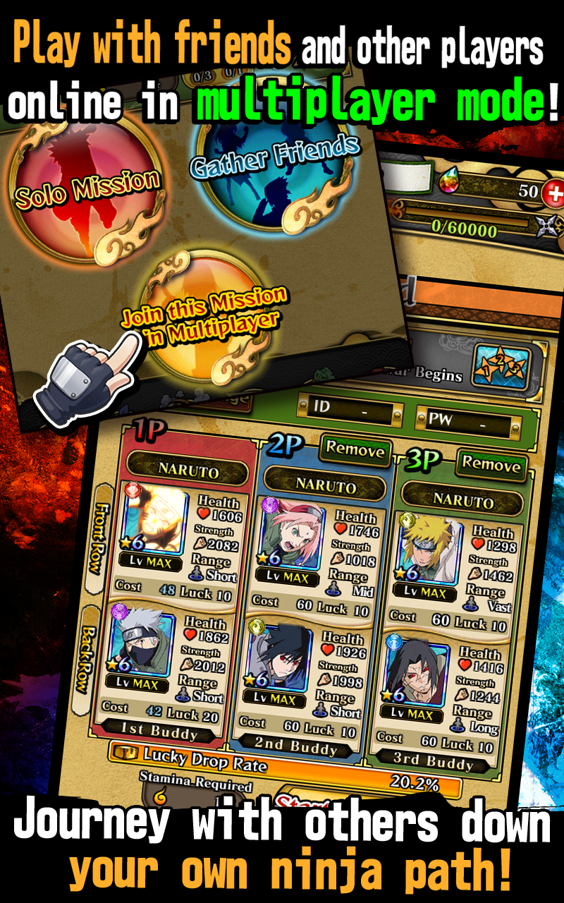 Ultimate Ninja Blazing Game Screenshot