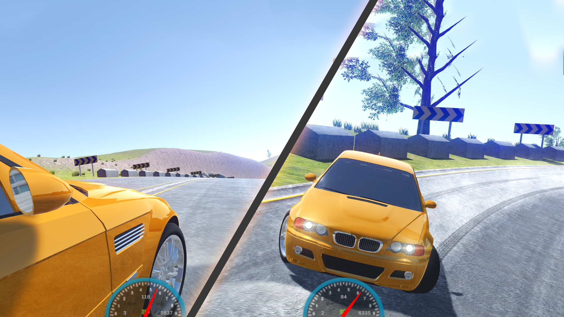 Cuplikan Layar Game Realistic Car Controller Pro