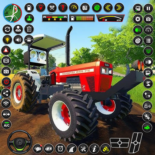 Indian Tractor Tochan Game 3D android iOSTapTap