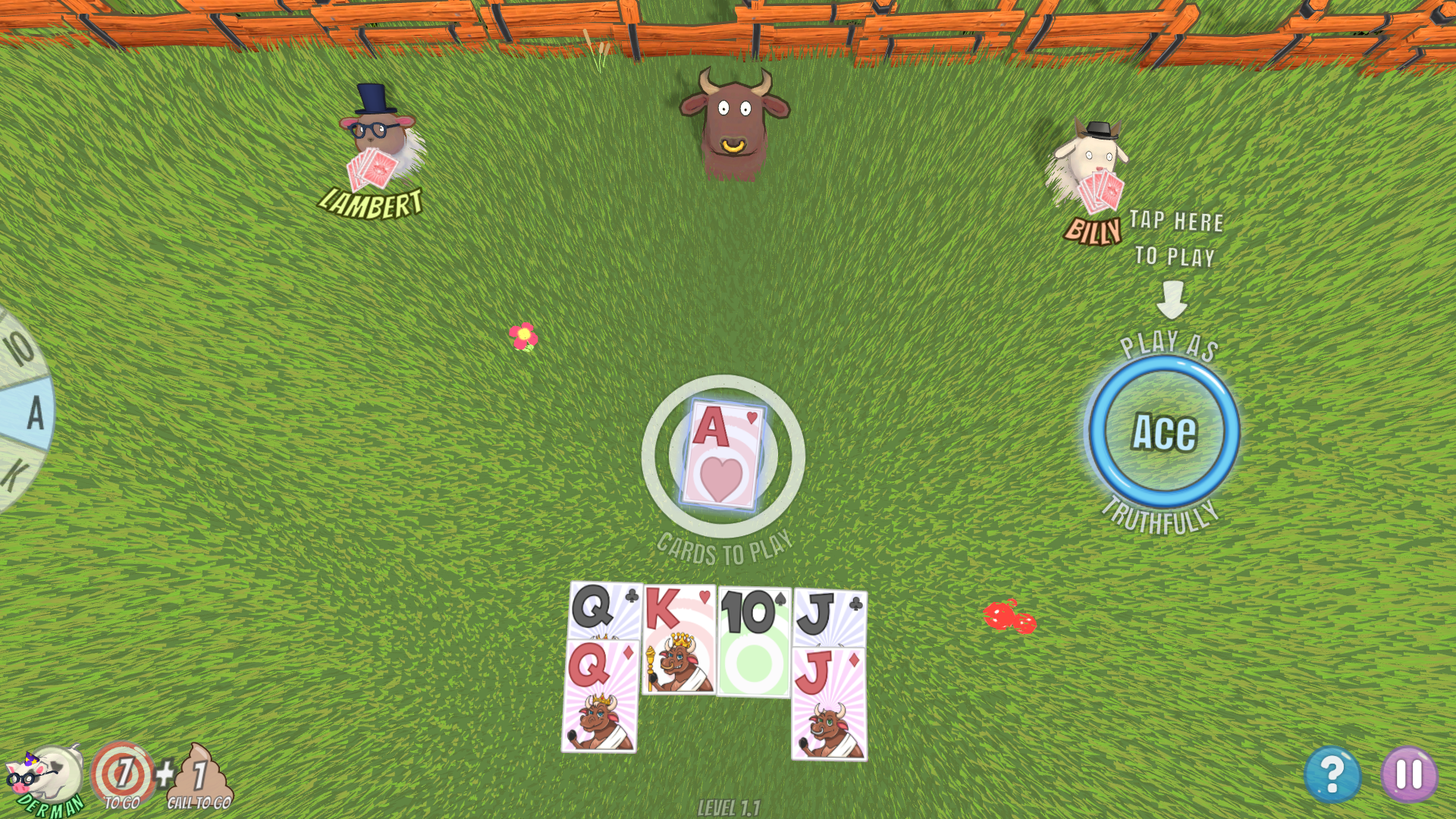 Screenshot of BULLCRAP!