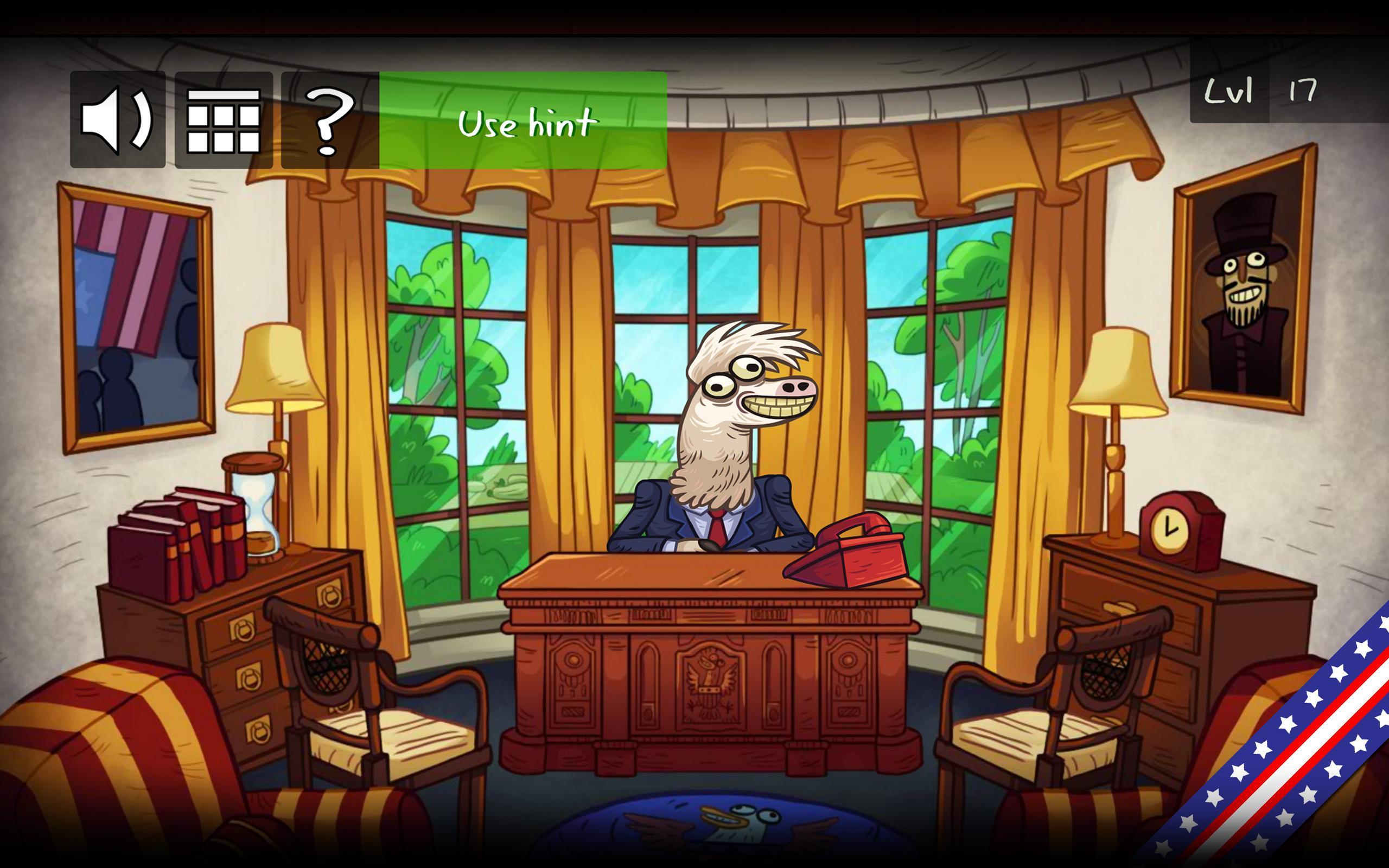 Troll Face Quest: USA Adventure Game Screenshot