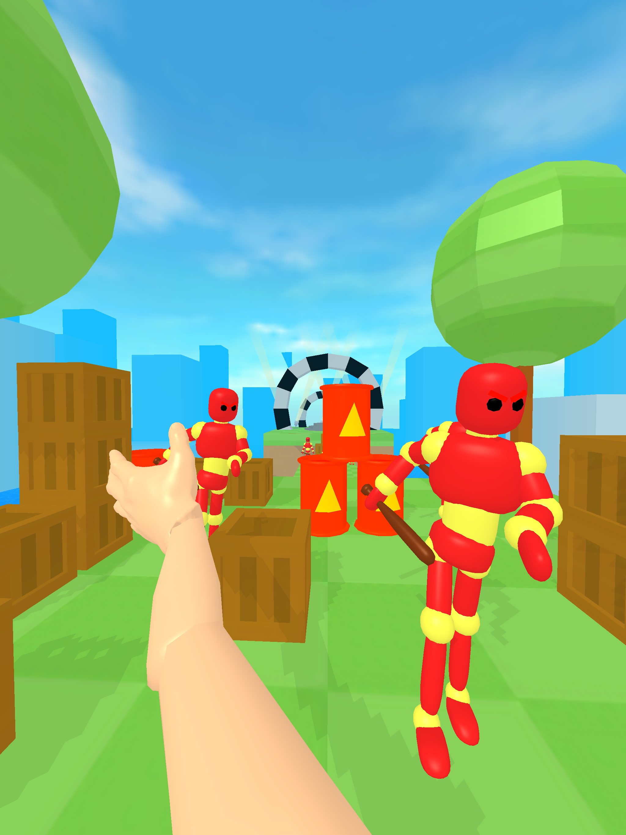 Elastic Slap Game Screenshot