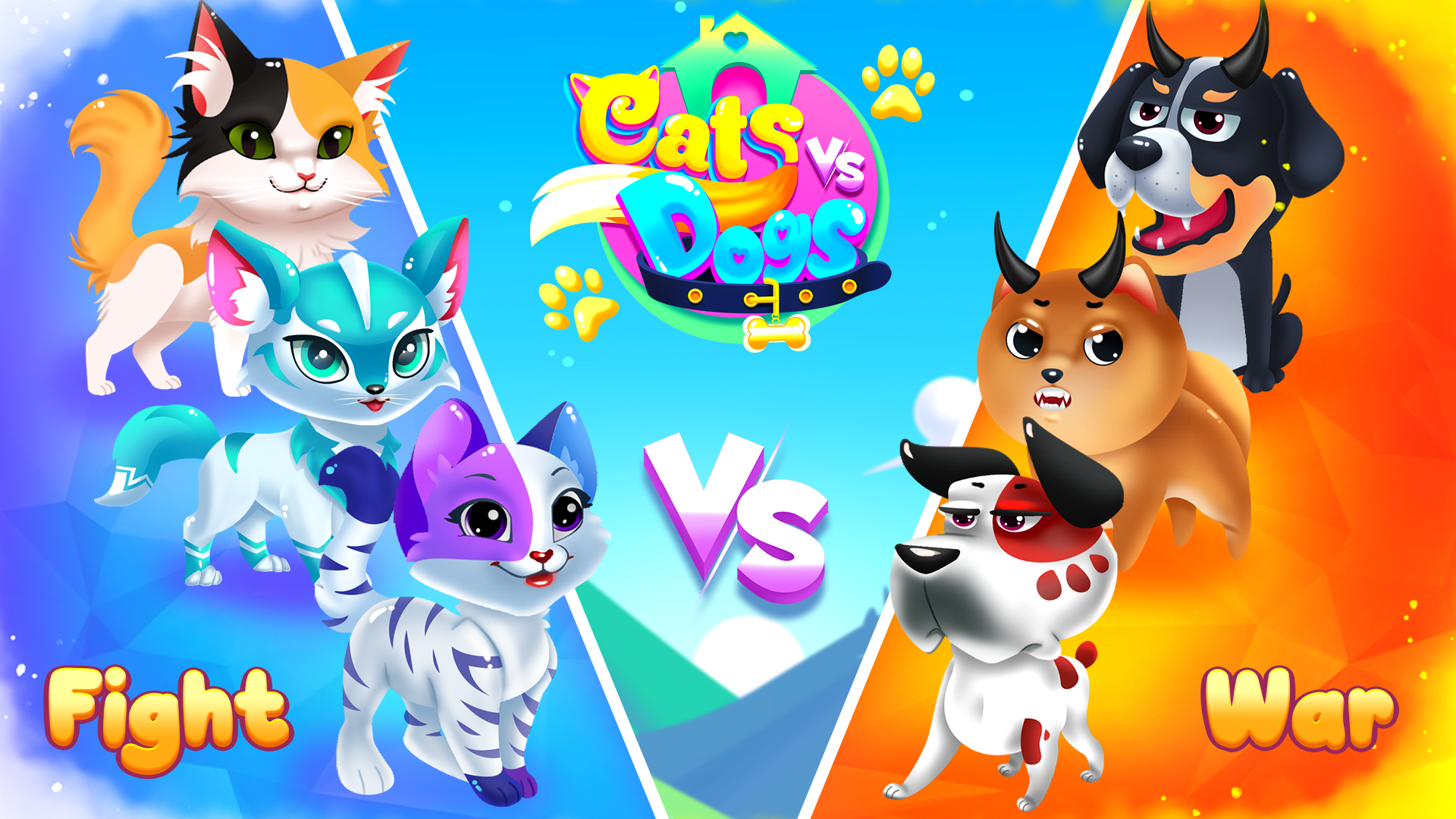 Merge Cats Jogo Idle Monsters versão móvel andróide iOS apk baixar  gratuitamente-TapTap